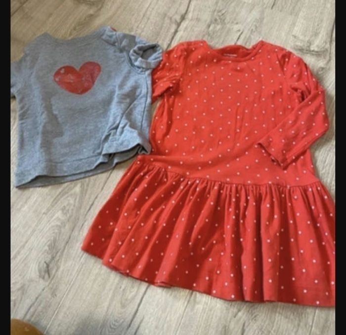 Ensemble fille vertbaudet 5 ans + robe orchestra 5 ans - photo numéro 2