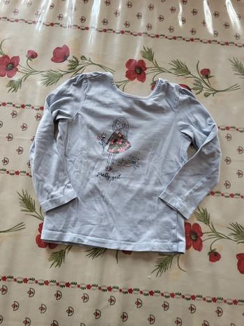 Tee shirt manches longues sergent major 4 ans