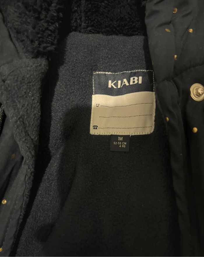 Combinaison hiver 1mois kiabi - photo numéro 3