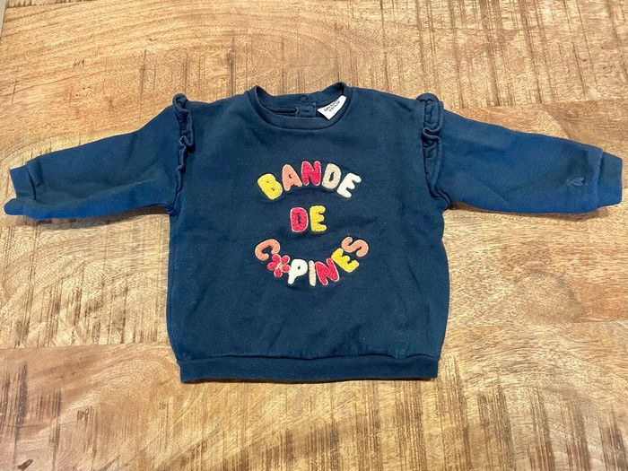 Lot de 4 gilets et pulls fille – 12 mois (74 cm) Marques : Bouchou et Tape à l’œil 👕 - photo numéro 3