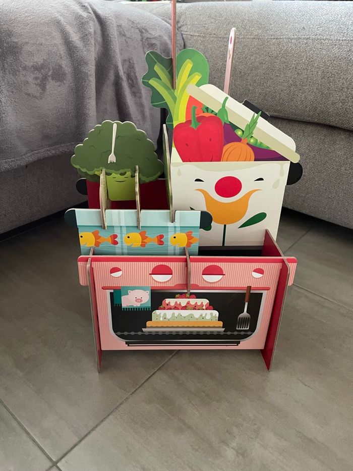 Puzzle 3D géant + livre « Dans ma cuisine » - photo numéro 5