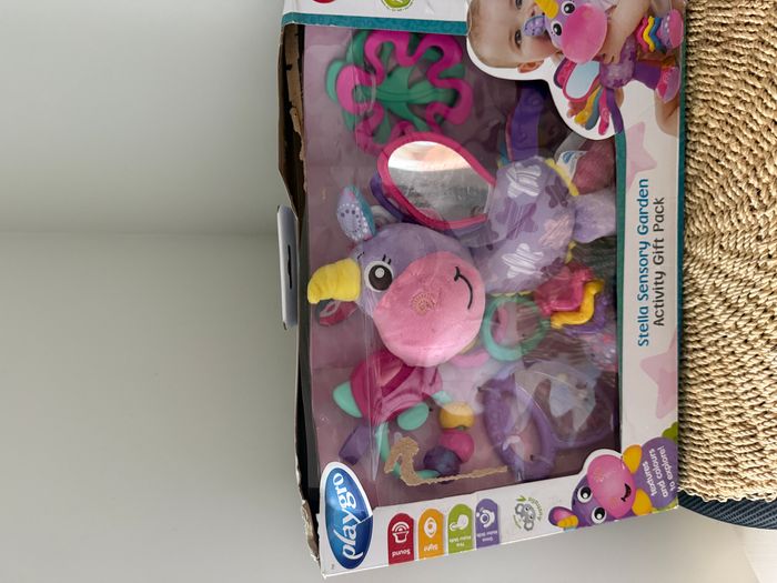 Playgro - Coffret 4 Jouets d'Éveil Multicolores Clip Clop