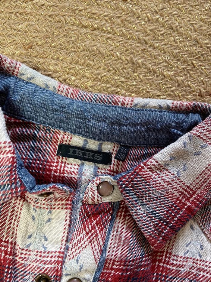 Chemise à carreaux IKKS - photo numéro 2
