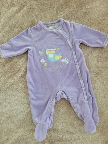 Pyjama velours Orchestra 3 mois