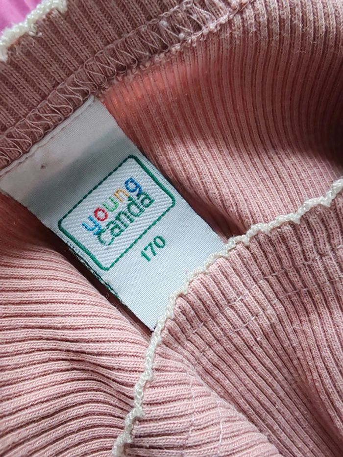 Jupe damart 42 et tee shirt 170 rose - photo numéro 4