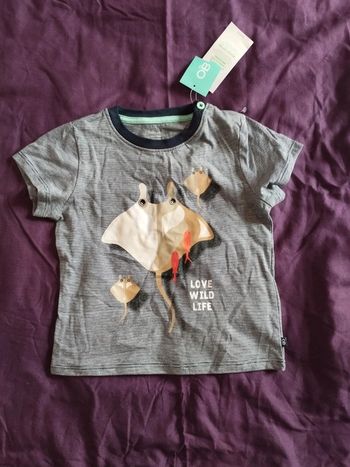 T-shirt obaibi 18 mois neuf