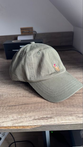 Casquette Ralph Lauren vert kaki
