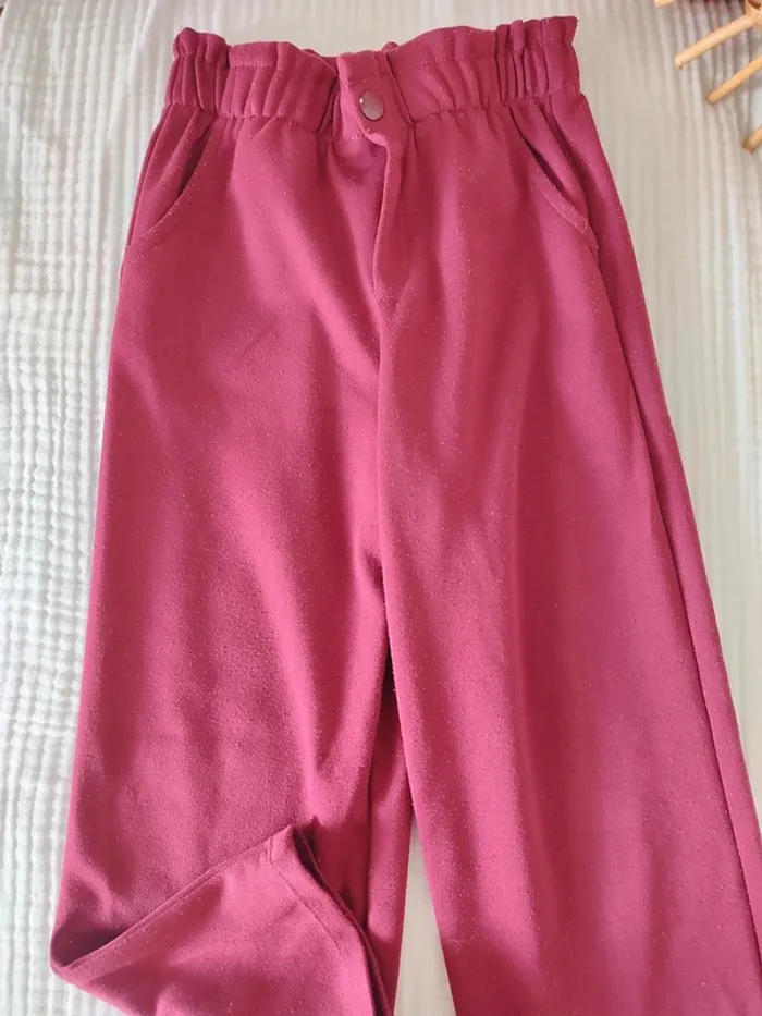 Lot de 2 pantalons fille – 6 et 7 ans - photo numéro 4