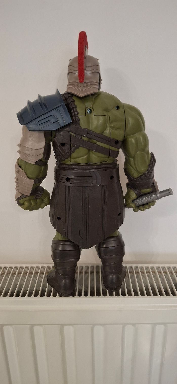 Figurine Marvel Hulk Gladiator 30 cm (parlante + marteau) - photo numéro 4