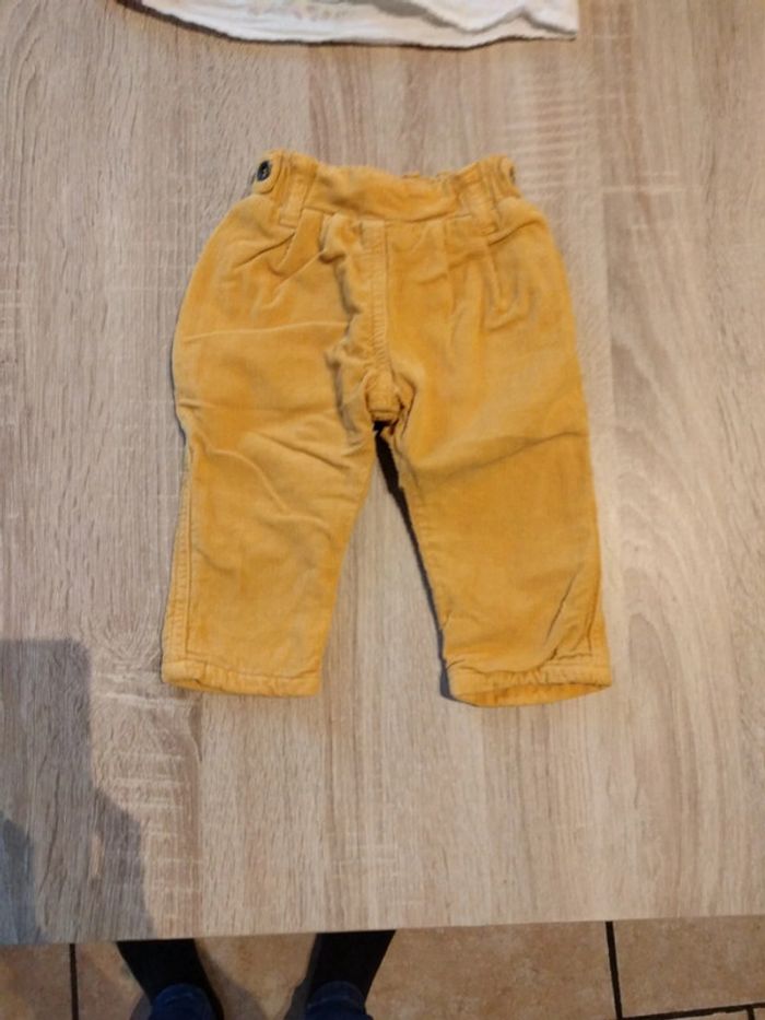 Ensemble taille 3 mois blanc et jaune - photo numéro 5