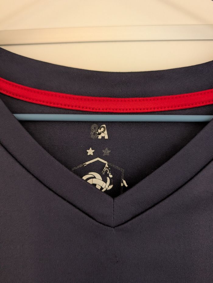 Maillot de foot équipe de France FFF numéro 6 taille 8 ans - photo numéro 3