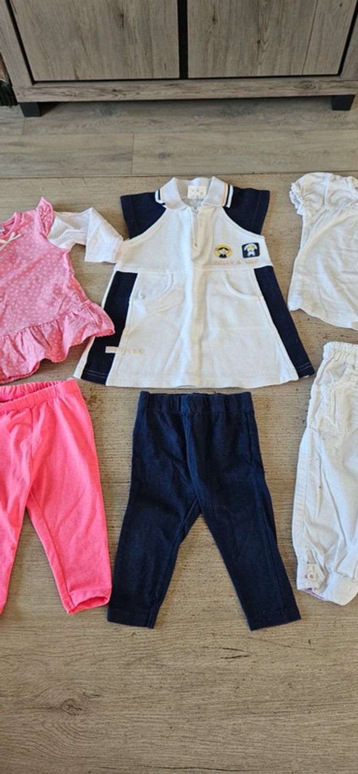 Lot de 31 vêtements fille printemps/été, taille 6 mois - photo numéro 7