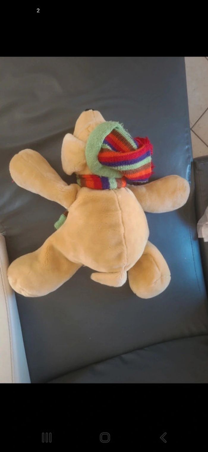 Grand chien peluche - photo numéro 2