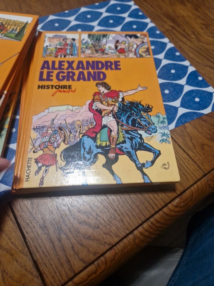 Lot de 8 livres vintage Histoire juniors - photo numéro 12