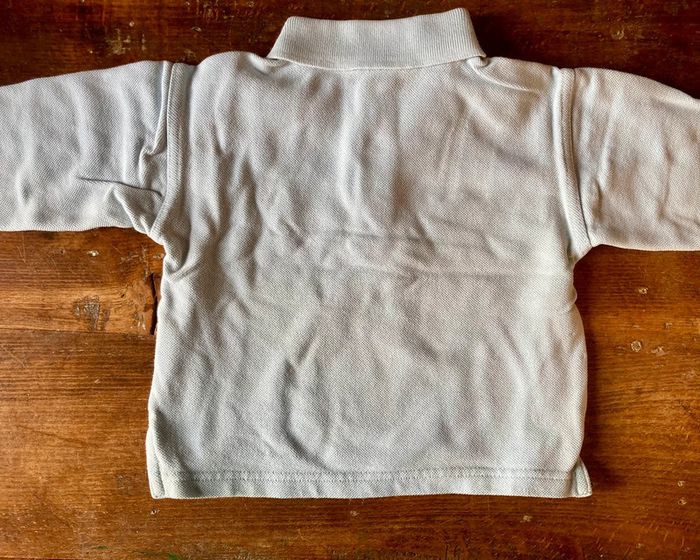 Polo bleu ciel 18 mois DPAM - photo numéro 4