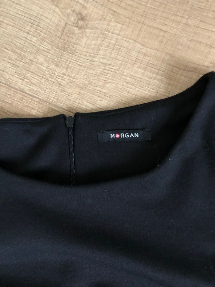 Robe noire sans manches Morgan taille XS bon état (présence de bouloches) - photo numéro 9