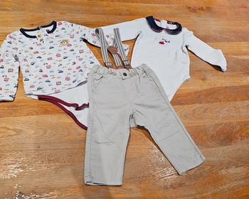 Lot 2 bodies et 1 pantalon
