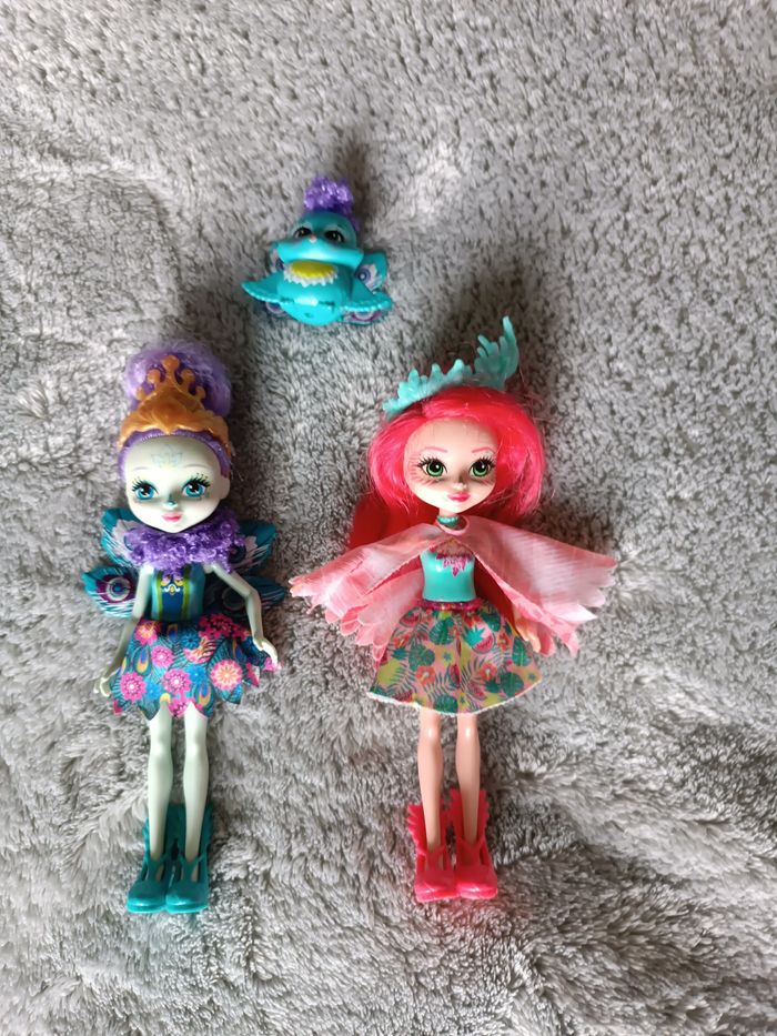 Lot de 2 poupées Enchantimals sirènes + animal - photo numéro 2
