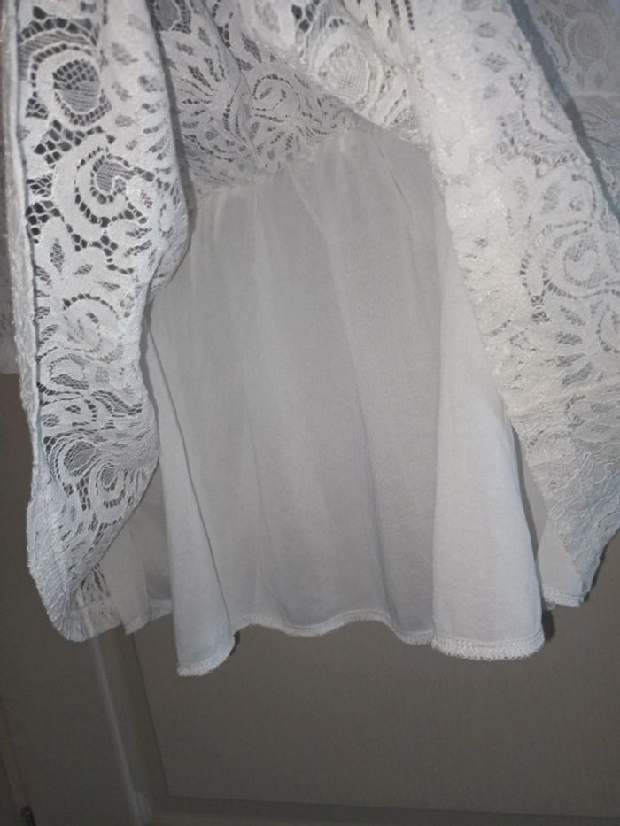 Blouse blanc bohème - photo numéro 3