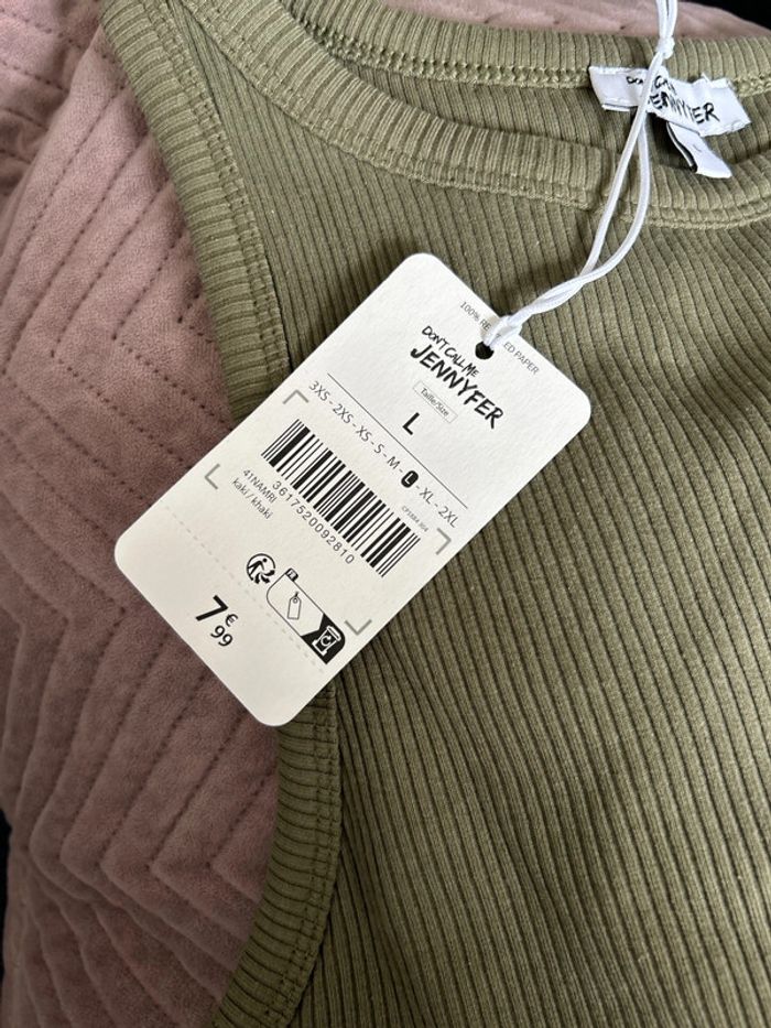 Crop top Jennyfer taille L - photo numéro 3