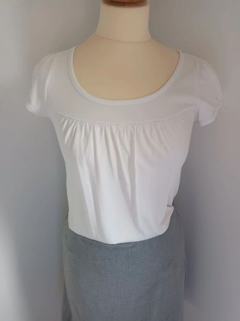 T-shirt manches bouffantes