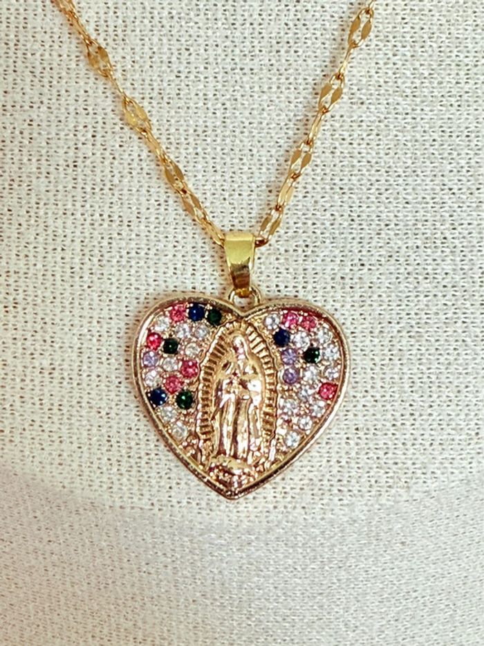 Collier Vierge Marie - photo numéro 3