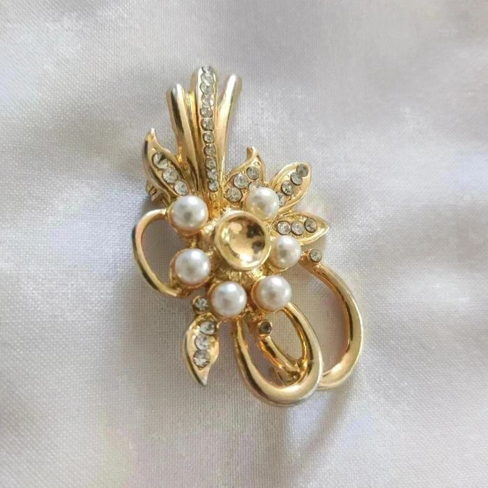 Broche vintage style victorien - photo numéro 5