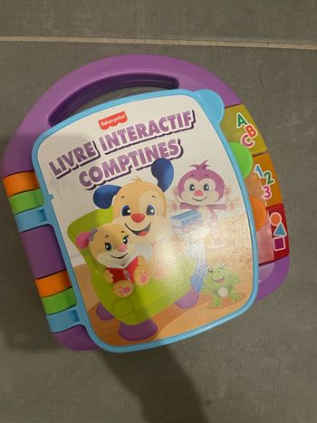 Livre interactif comptines