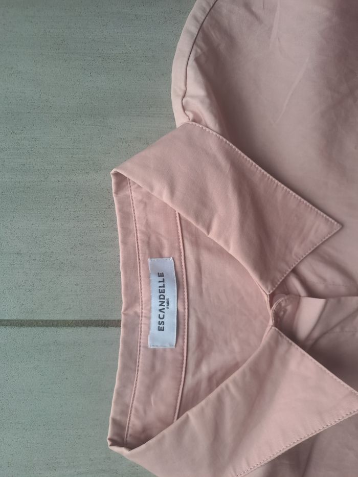 Chemise longue vieux rose Escandelle Taille Unique - photo numéro 5