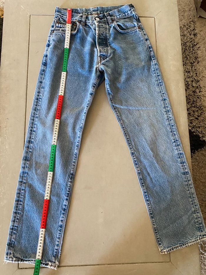 Jeans vintage Chevignon bleu W 29 US soit 36 France - photo numéro 15