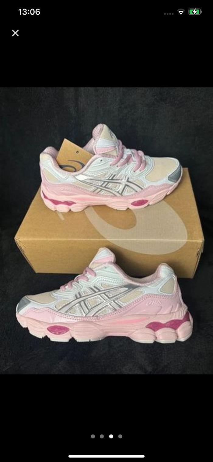 Asics gel nyc kicki yang zhang rose blanche 40 - photo numéro 3