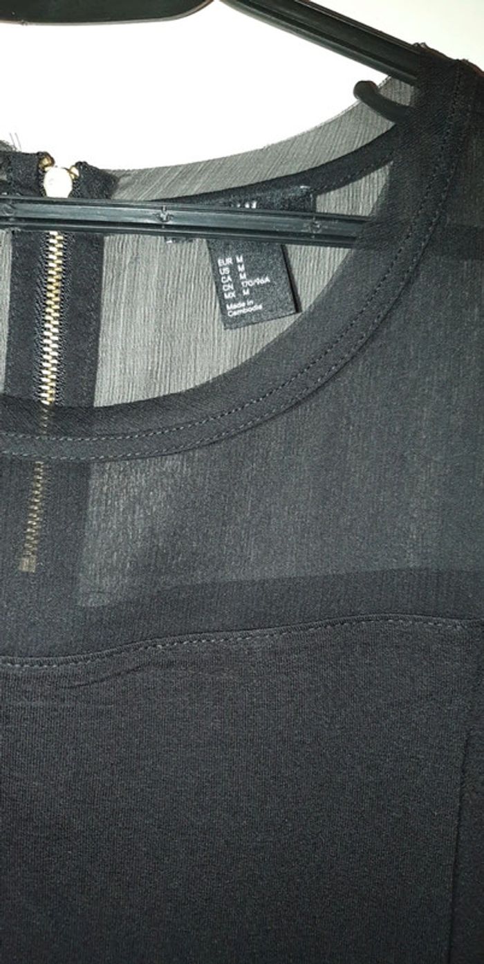 T shirt h et m noir M - photo numéro 2