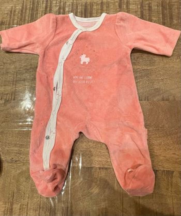 Lot de pyjamas P’tit Bisou – taille naissance (50 cm) 🌸 - photo numéro 4