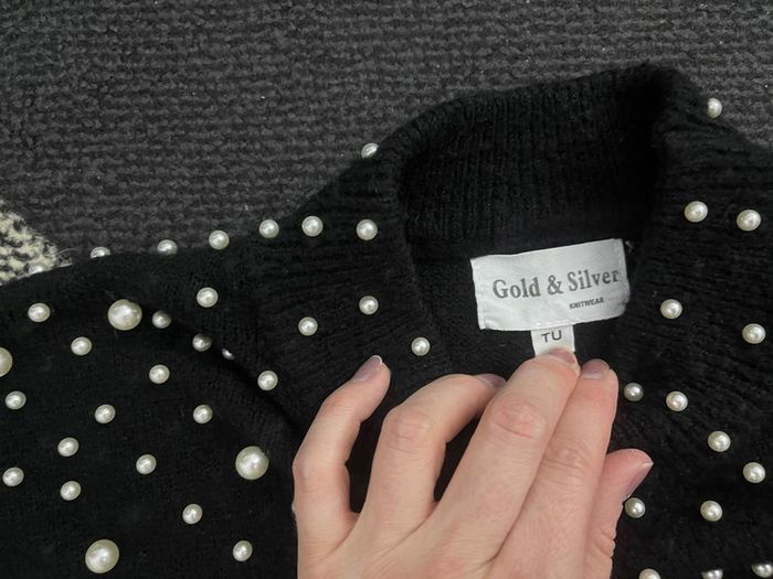 Pull avec perles - photo numéro 2