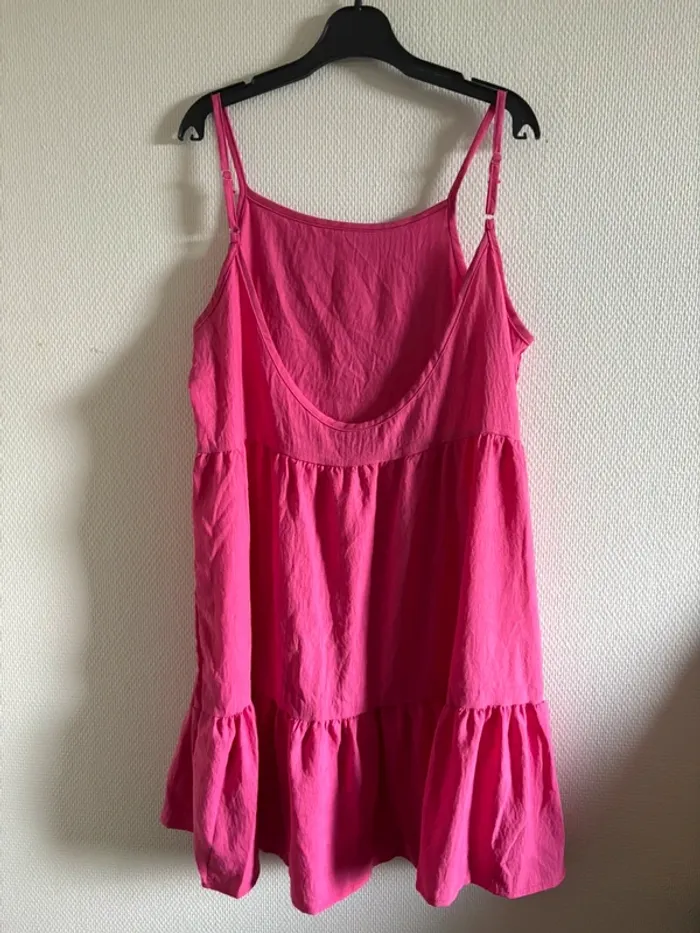 Robe fluide rose - photo numéro 2