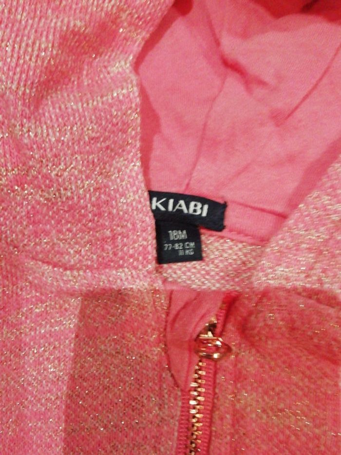 Petite veste capuche 18 mois fille - photo numéro 3