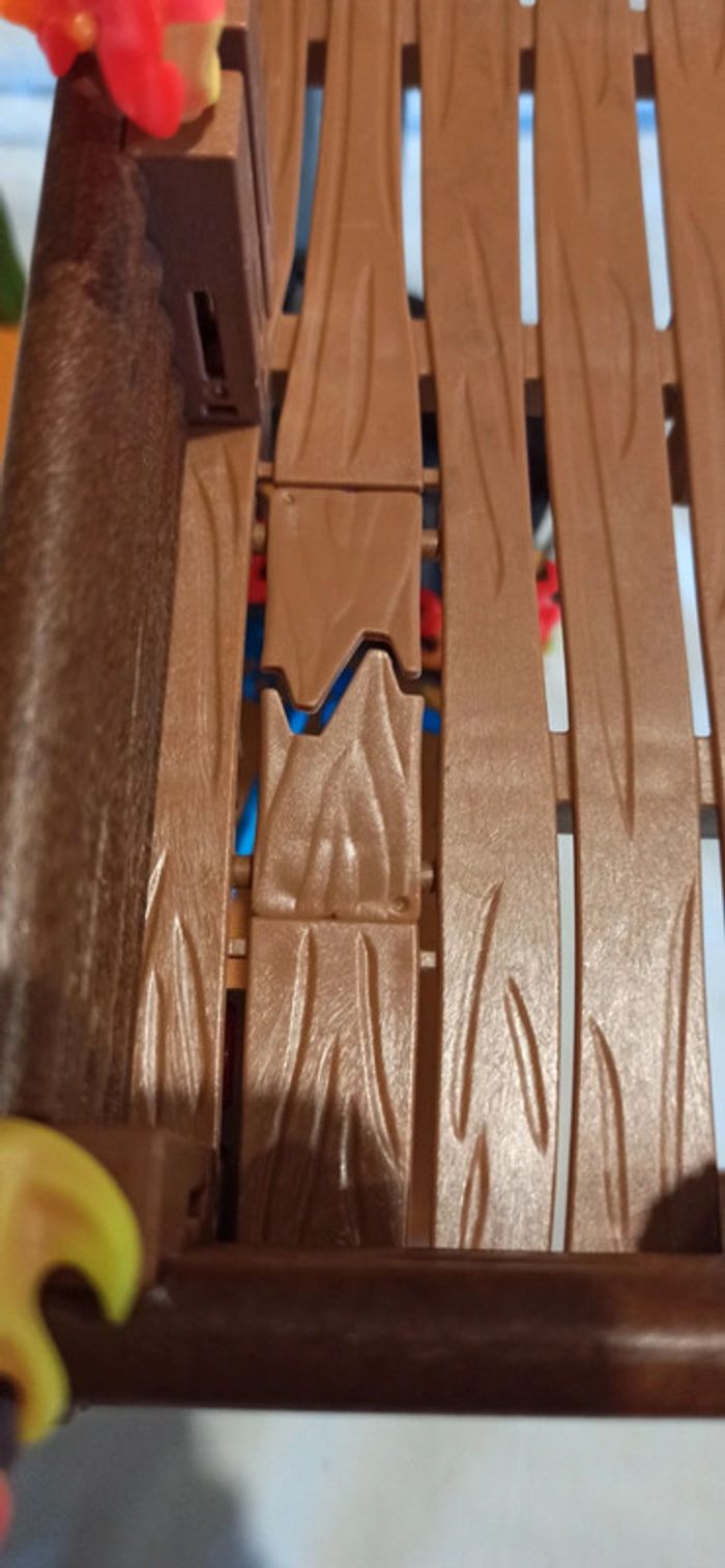 Entrée de fort avec nordistes attaqués playmobil - photo numéro 14