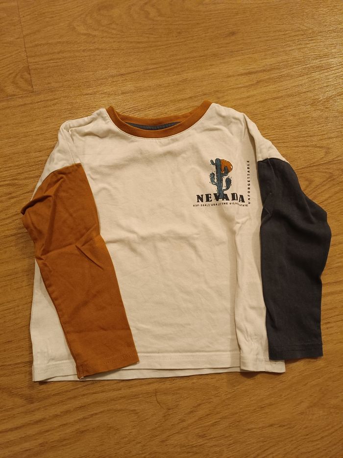 Tee-shirt manches longues Kiabi 3 ans 90-97 cm