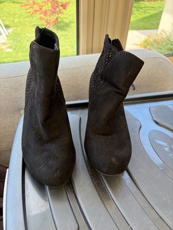 Bottines noires, Femme, taille 30