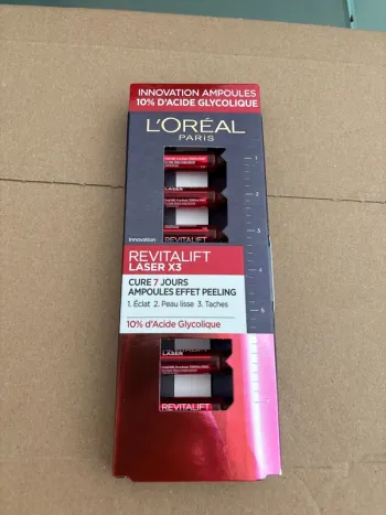 L’oreal cure ampoules Revitalift laser