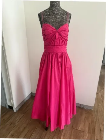 Élégante robe longue Liu Jo – Rose fuchsia – Taille 36