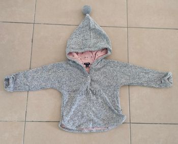 Pull à capuche 12 mois