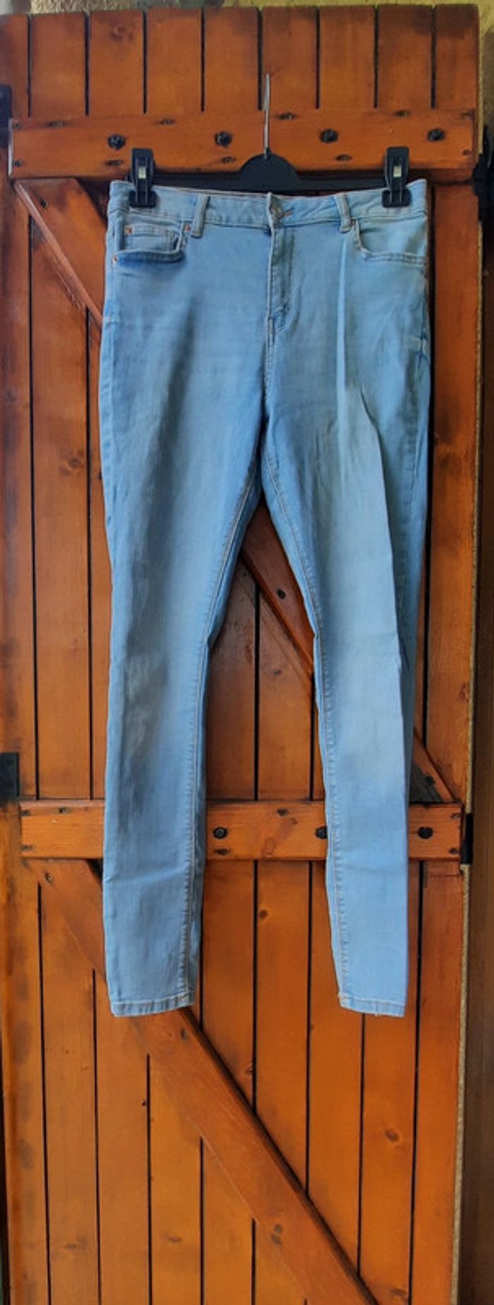Jean bleu clair Primark, femme, taille 42 - photo numéro 8