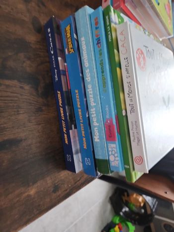 Lot de 6 livres enfants