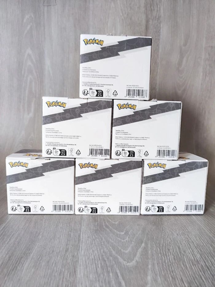 Lot de 5 tasses Mugs Pokémon 320 ml neuves - photo numéro 6