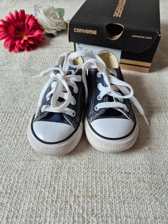 Converse bleu marine 22 - photo numéro 2