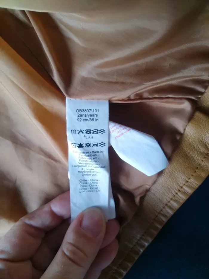 Veste cuir orchestra - photo numéro 4