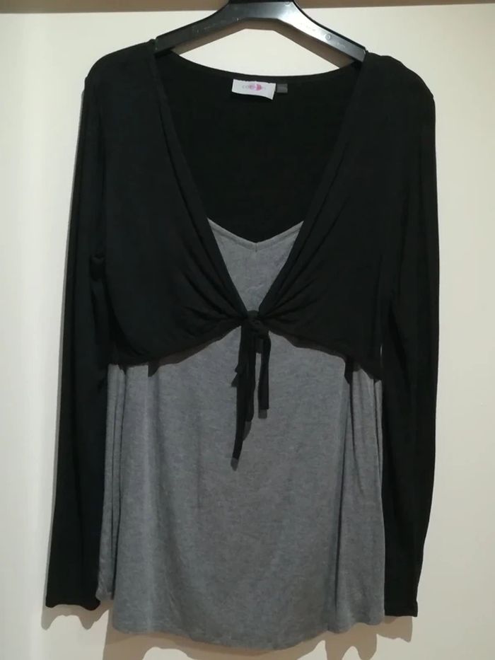 T-shirt grossesse et allaitement - photo numéro 2