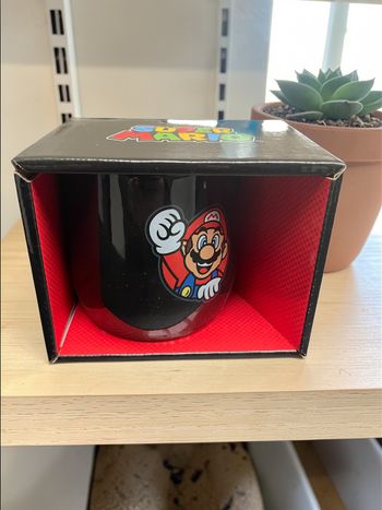 Mug Super Mario officiel Nintendo – neuf en boîte – 380 ml