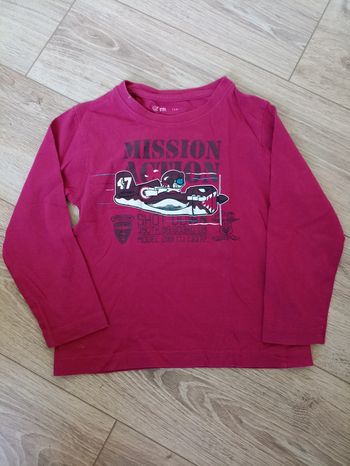 T-shirt manche longue avion